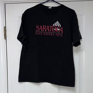 Delta Black Saratoga Race Course 2014 Men's Tee
